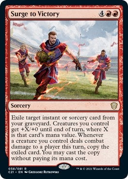 Surge to Victory (58) (Commander 2021)