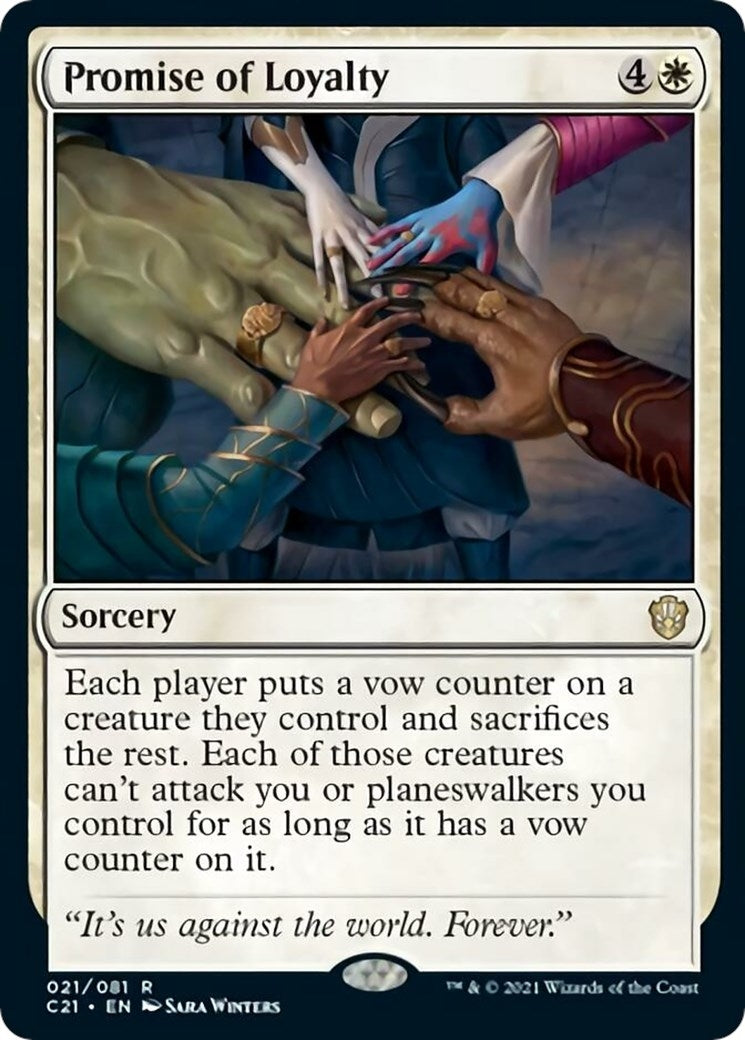 Promise of Loyalty (21) (Commander 2021)