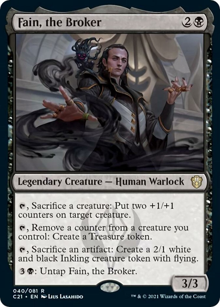 Fain, the Broker (40) (Commander 2021)