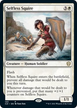 Image for Selfless Squire (103) (Commander 2021) - Magic: The Gathering