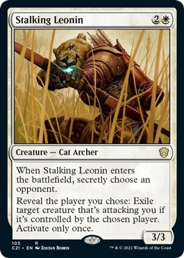 Stalking Leonin (105) (Commander 2021)