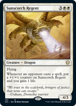 Sunscorch Regent (107) (Commander 2021)