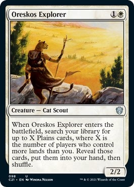 Image for Oreskos Explorer (98) (Commander 2021) - Magic: The Gathering