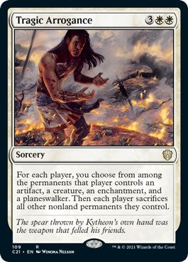 Tragic Arrogance (109) (Commander 2021)