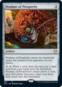 Pendant of Prosperity (256) (Commander 2021)