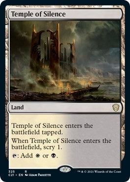 Temple of Silence (325) (Commander 2021)