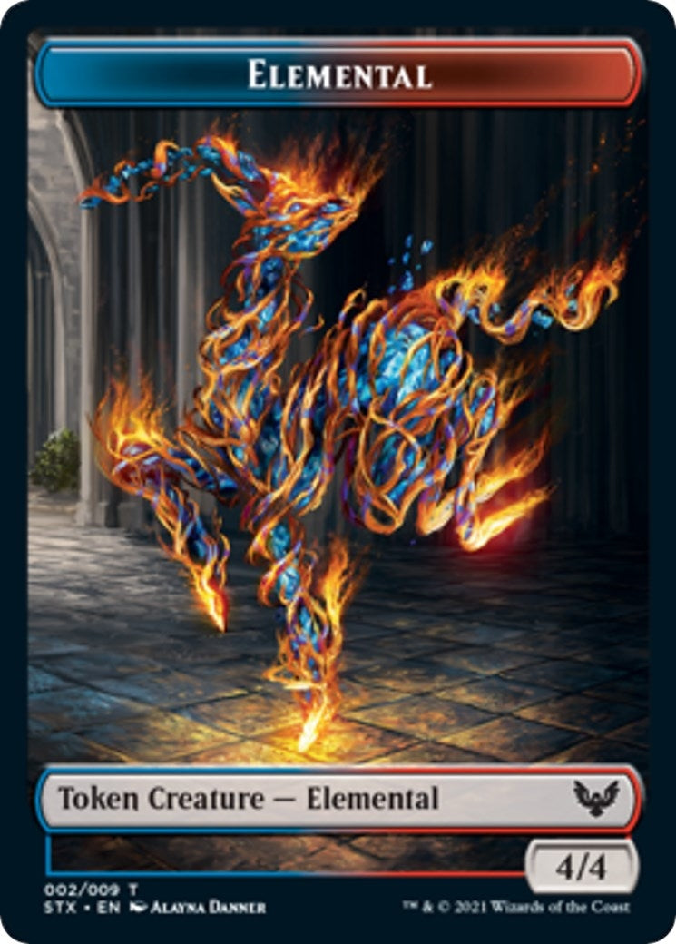 Elemental Token (2) (Strixhaven: School of Mages)