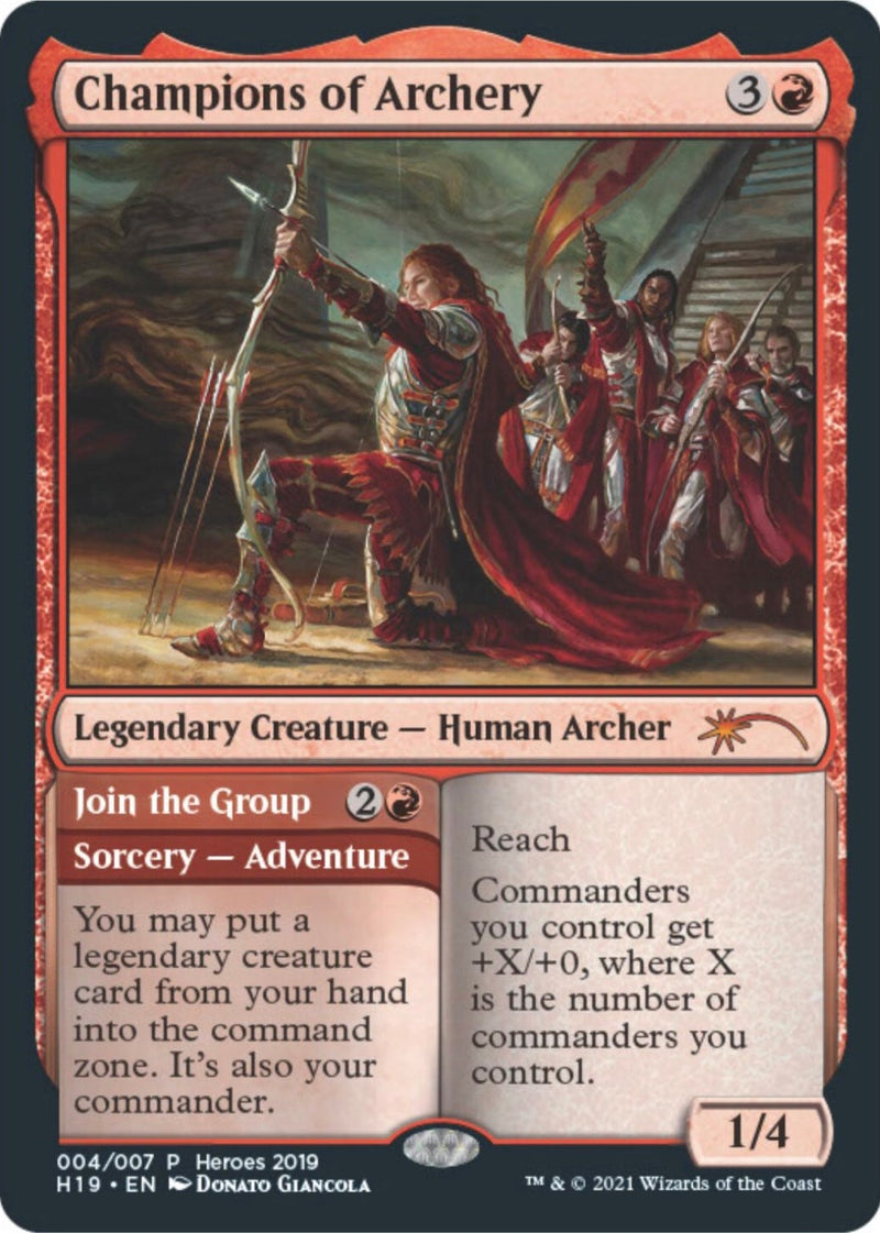 Champions of Archery (4) (Unique and Miscellaneous Promos)