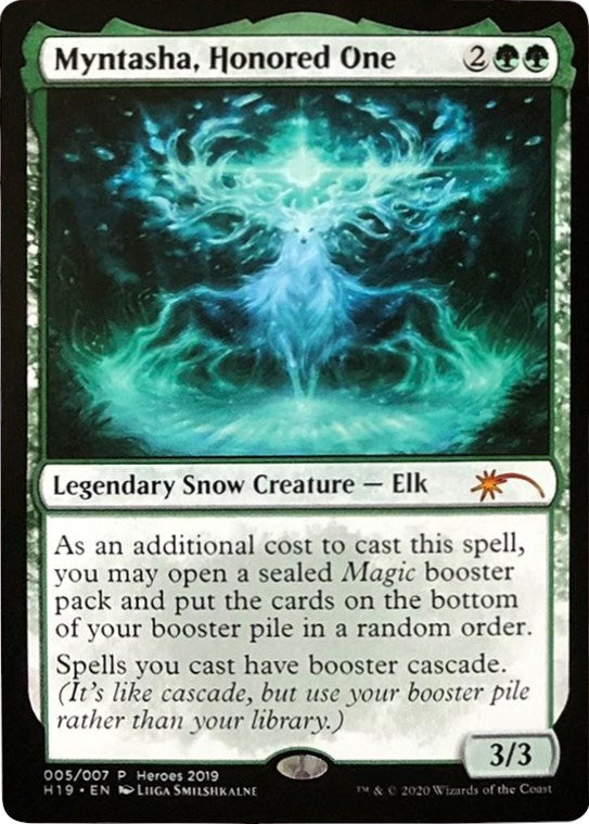 Myntasha, Honored One (5) (Unique and Miscellaneous Promos)