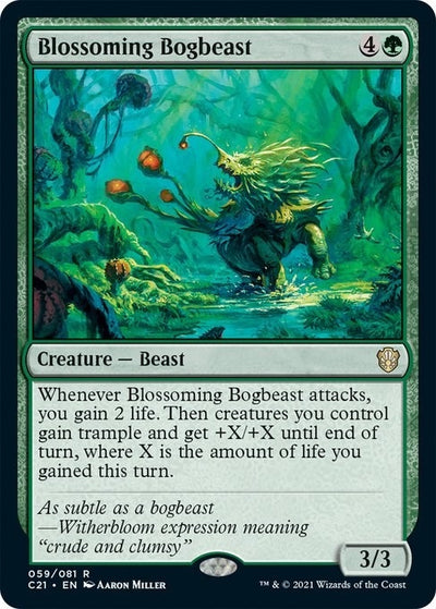 Blossoming Bogbeast (59) (Commander 2021)