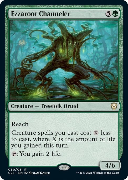 Ezzaroot Channeler (60) (Commander 2021)