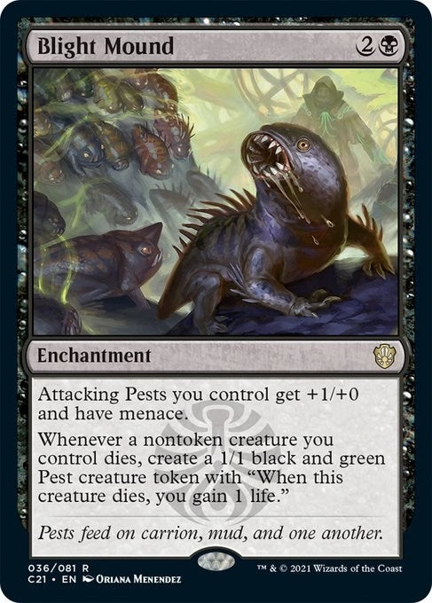 Blight Mound (36) (Commander 2021)