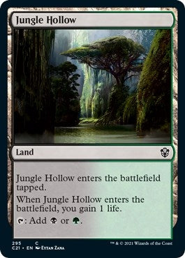 Jungle Hollow (295) (Commander 2021)