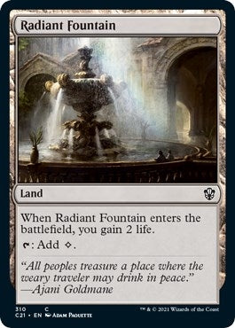 Radiant Fountain (310) (Commander 2021)
