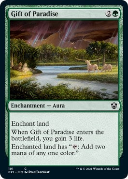 Gift of Paradise (191) (Commander 2021)