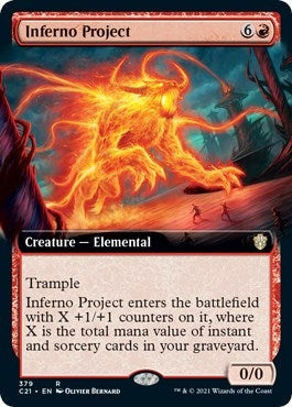 Inferno Project (Extended Art) (379) (Commander 2021)