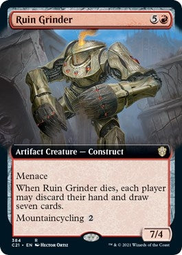 Ruin Grinder (Extended Art) (384) (Commander 2021)