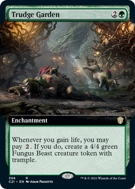 Image for Trudge Garden (Extended Art) (396) (Commander 2021) - Magic: The Gathering