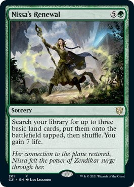 Nissa's Renewal (201) (Commander 2021)