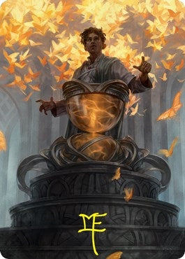 Introduction to Prophecy Art Card (Gold-Stamped Signature) (1) (Art Series: Strixhaven)