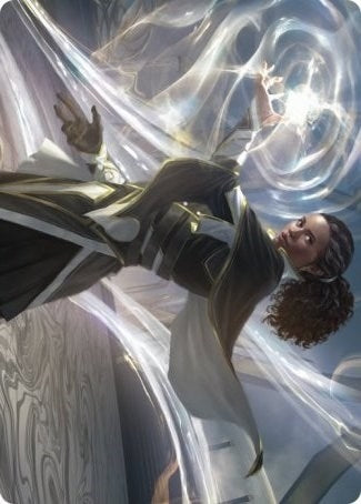 Clever Lumimancer Art Card (2) (Art Series: Strixhaven)