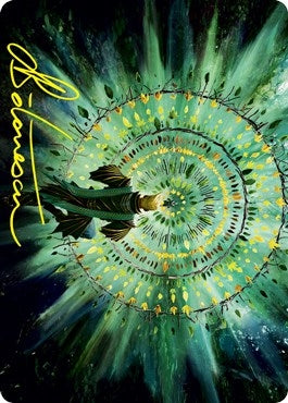 Verdant Mastery Art Card (Gold-Stamped Signature) (19)