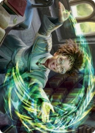 Eureka Moment Art Card (25) (Art Series: Strixhaven)