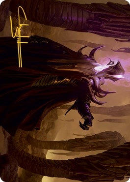 Extus, Oriq Overlord Art Card (Gold-Stamped Signature) (26) (Art Series: Strixhaven)
