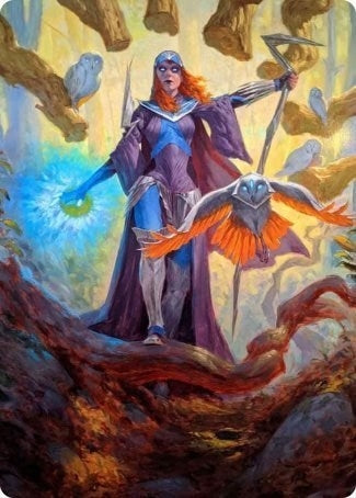 Kasmina, Enigma Sage Art Card (29) (Art Series: Strixhaven)