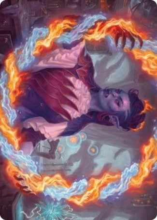 Rootha, Mercurial Artist Art Card (38) (Art Series: Strixhaven)