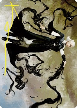 Shadewing Laureate Art Card (Gold-Stamped Signature) (40) (Art Series: Strixhaven)