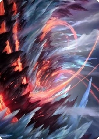 Frostboil Snarl Art Card (47) (Art Series: Strixhaven)