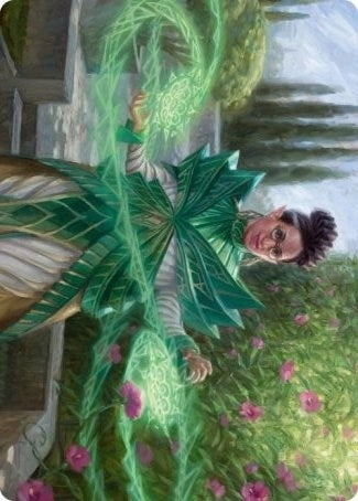 Kianne, Dean of Substance Art Card (51) (Art Series: Strixhaven)