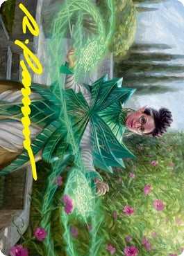 Kianne, Dean of Substance Art Card (Gold-Stamped Signature) (51) (Art Series: Strixhaven)