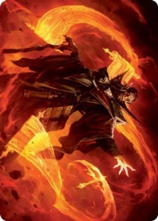 Plargg, Dean of Chaos Art Card (53) (Art Series: Strixhaven)