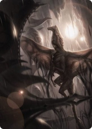 Shadrix Silverquill Art Card (59) (Art Series: Strixhaven)