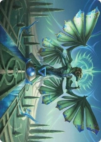 Tanazir Quandrix Art Card (60) (Art Series: Strixhaven)