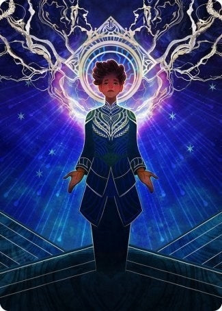 Brainstorm Art Card (65) (Art Series: Strixhaven)