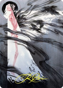 Tendrils of Agony Art Card (Gold-Stamped Signature) (73) (Art Series: Strixhaven)
