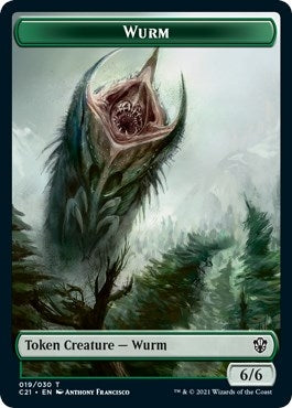 Wurm // Kraken Double-Sided Token (19 // 4)