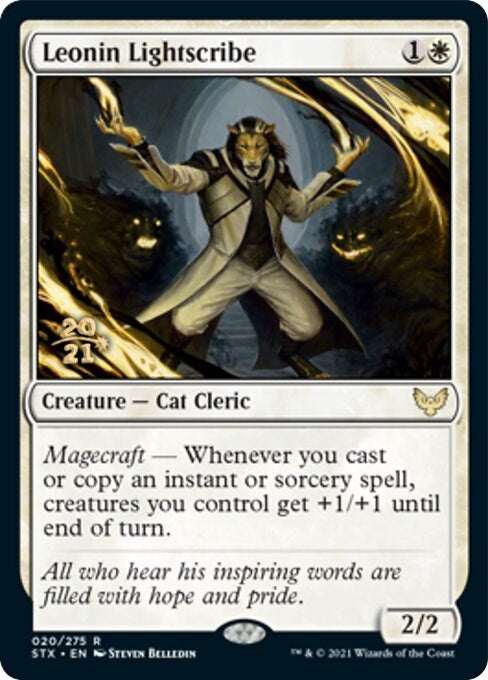 Leonin Lightscribe (20) (Prerelease Cards)