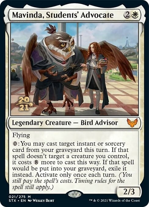 Mavinda, Students' Advocate (21) (Prerelease Cards)