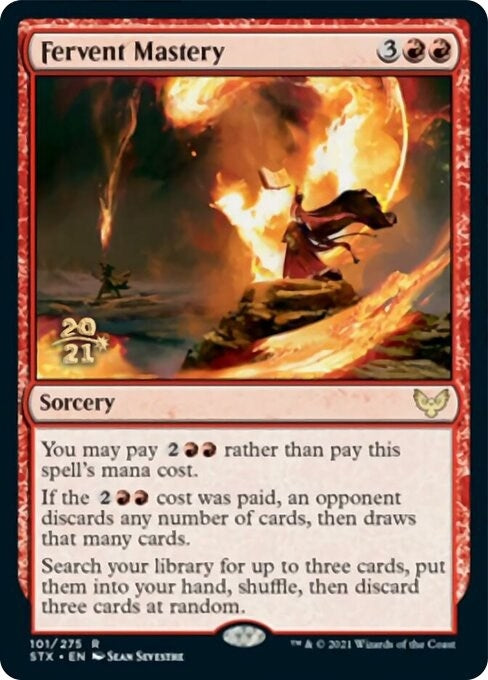 Fervent Mastery (101) (Prerelease Cards)