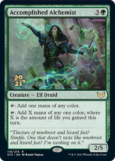 Accomplished Alchemist (119) (Prerelease Cards)