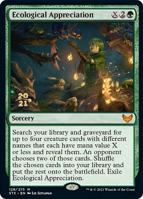 Ecological Appreciation (128) (Prerelease Cards)
