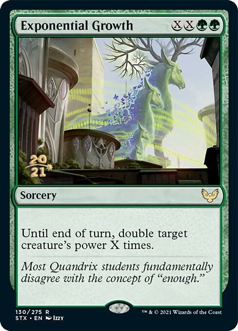 Exponential Growth (130) (Prerelease Cards)