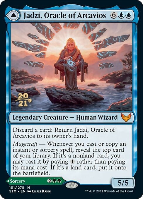 Jadzi, Oracle of Arcavios (151) (Prerelease Cards)