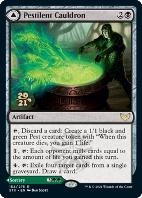 Pestilent Cauldron (154) (Prerelease Cards)