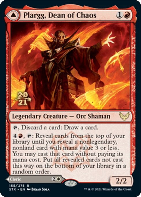 Plargg, Dean of Chaos (155) (Prerelease Cards)