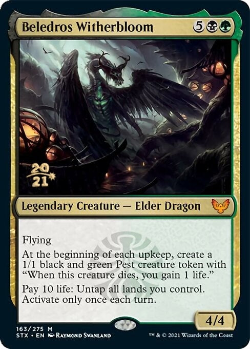 Beledros Witherbloom (163) (Prerelease Cards)
